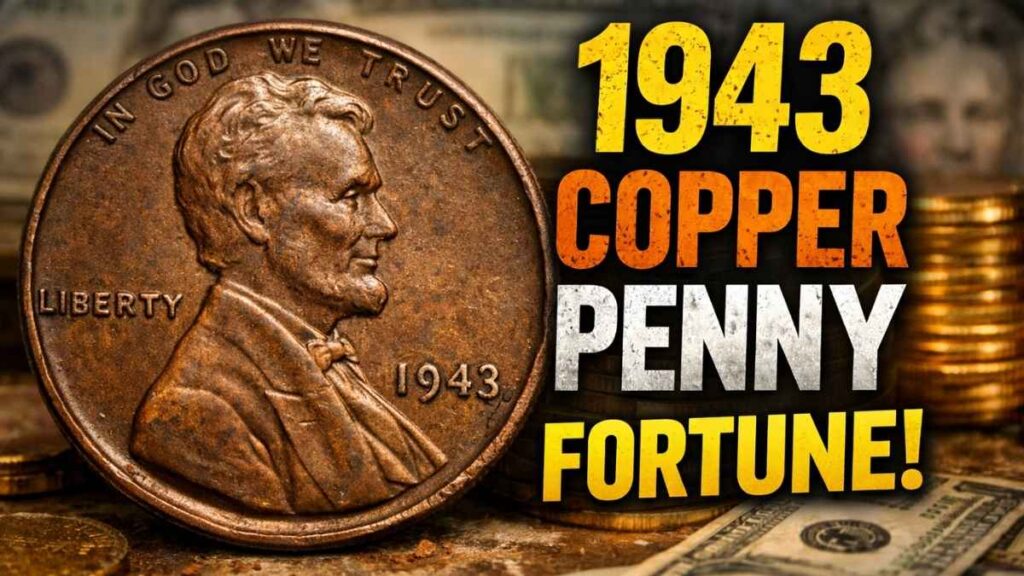 1943 Copper Penny Fortune: Wartime Error Valued at $750M and Still Breaking Records