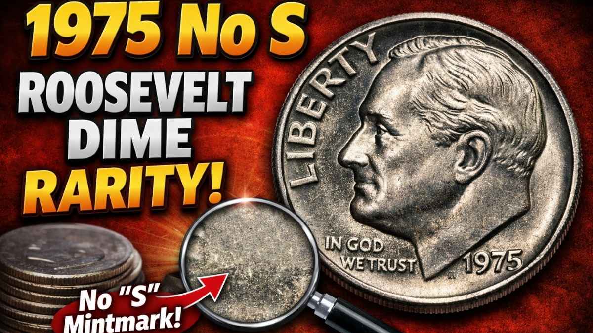 1975 No S Roosevelt Dime Rarity: The $400M Coin That Disappeared From Circulation Forever