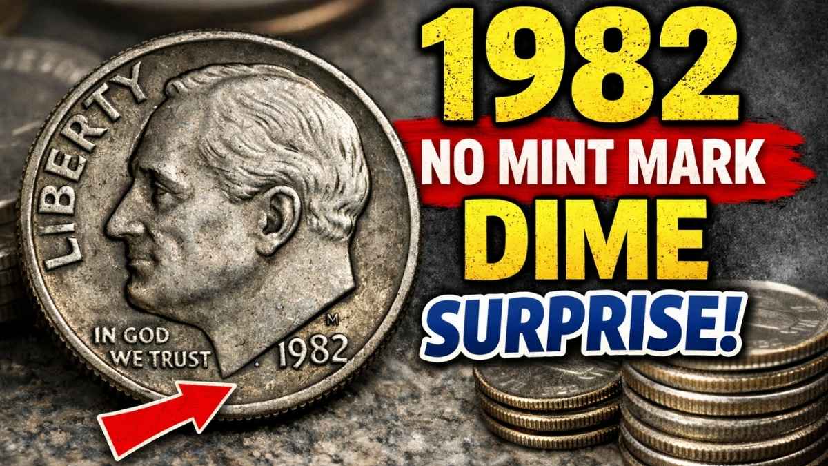 1982 No Mint Mark Dime Surprise: Tiny Coin Rumored to Hold a $350M Price Tag