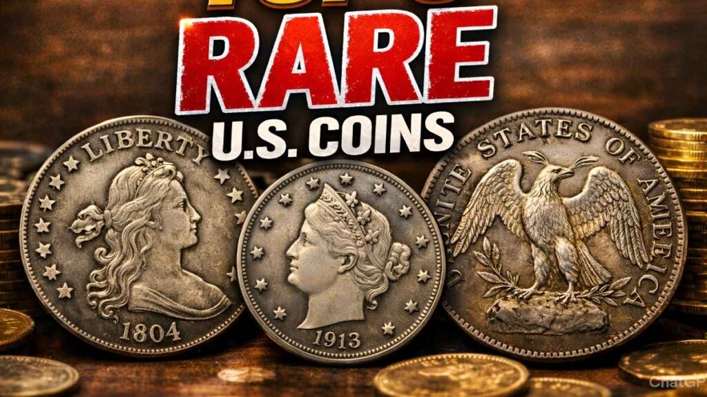 Top 3 Rare U.S. Coins: Worth Huge Money Hidden in Your Pocket Change