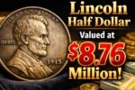 Lincoln Half Dollar Valued at $8.76 Million: Still in Everyday Use