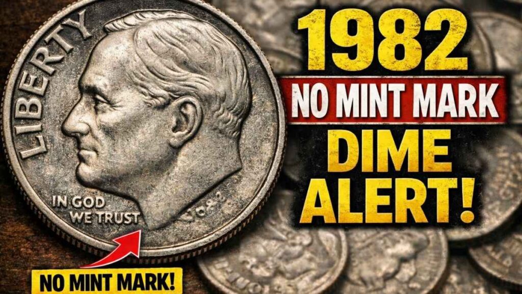 1982 No Mint Mark Dime Alert: Collector’s Secrets Behind $350 Million Value