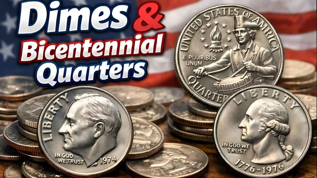 5 Rare Dimes & Bicentennial Quarters Could Be Worth $495 Million by 2026